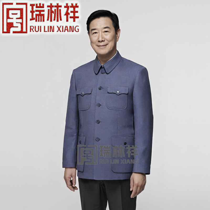 男式中山装寿衣全套2号