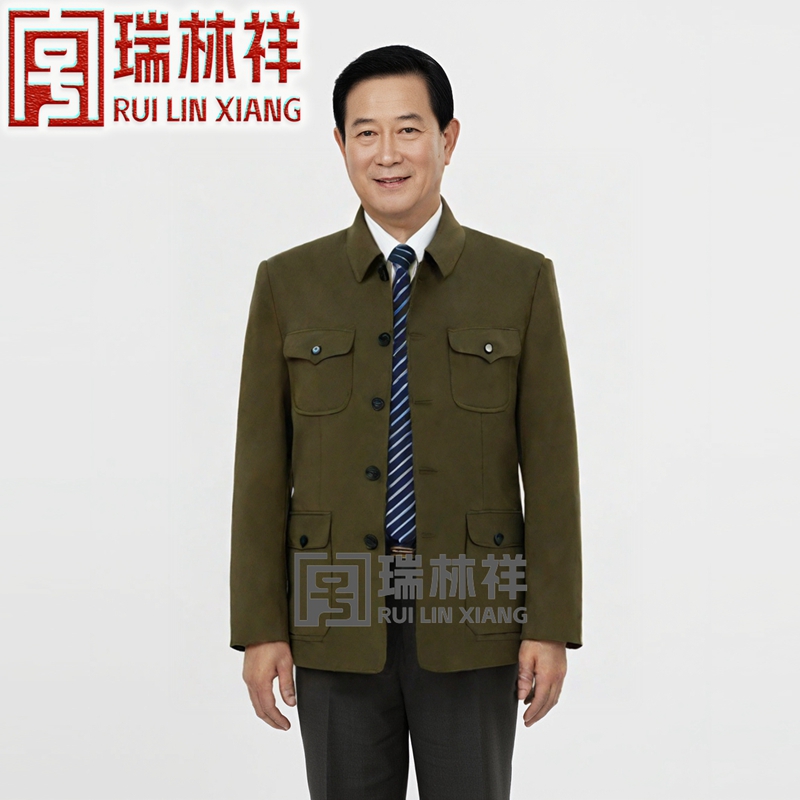 男式中山装寿衣全套22号