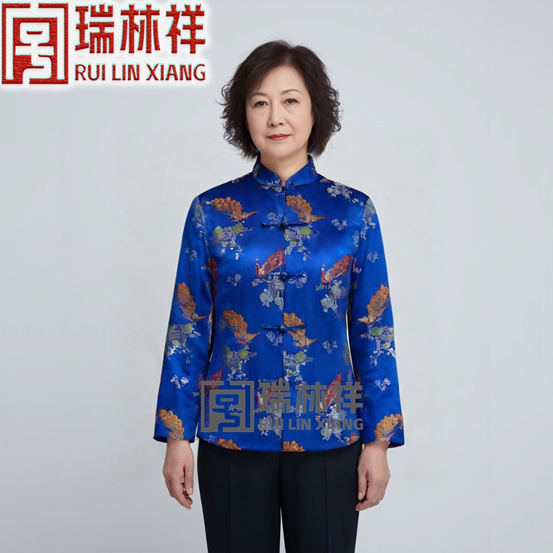 女式桑蚕丝寿衣全套兰3号