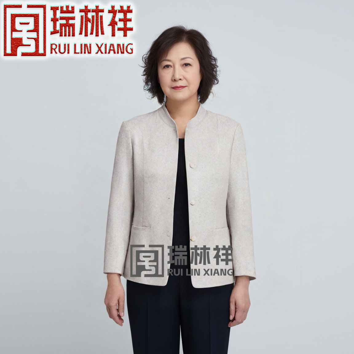 女式现代三件套寿衣全套1号